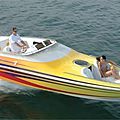 in-board runabout / bow-rider / offshore / with cabin - 28 VICTORY BR