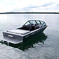 in-board runabout / jet propulsion / Aluminium - CLEARWATER