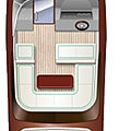 in-board runabout / motor-boats classic - R29