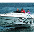 in-board runabout / offshore / with cabin - 34 OFFSHORE