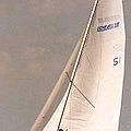 keelboat jib / one-design / sport / for regatta - IDEAL 18