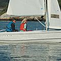 lifting keel sailboat day-sailer / serial / transportable - 15