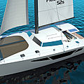 luxury yachts catamarans sailboat / cruiser / with carbon mast / serial - 52S