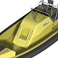 luxury yachts super jet propulsion inflatable boat / center console / semi-rigid / rescue boats - STINGER 760 JET