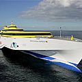motor-boats trimarans car ferry / passenger fast - BENCHIJIGUA EXPRESS