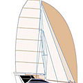 motorsailer sailboat / cruising - 47'
