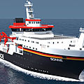 oceanographic research ship - SONNE