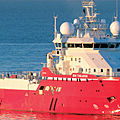 oceanographic research ship - BOA THALASSA