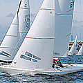 one-design genoa sail / keelboat / for regatta / sport - DRAGON