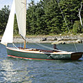 open transom sailboat day-sailer / serial - BOOTHBAY 21