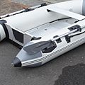 outboard inflatable boat / boats tenders keel / foldable / boats tenders aluminum deck - 230