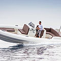 outboard inflatable boat / center console / semi-rigid / motor-boats yacht tenders - 830