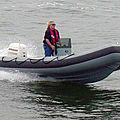 outboard inflatable boat / center console / semi-rigid / patrol-boats - SEA FORCE® 490