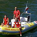 outboard inflatable boat / center console / semi-rigid / rescue boats - RESCUE 460