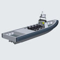 outboard inflatable boat / center console / semi-rigid / rescue boats - FRC © 1103 - Rescue