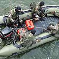 outboard inflatable boat / foldable / military boats - 425 RD UM