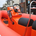 outboard inflatable boat / inflatable tenders with jockey console / semi-rigid - RIB 540