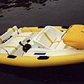 outboard inflatable boat / side console / semi-rigid - FUN