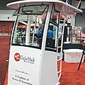 pilot console windscreen / boat - INTEGRATED TOWER-WINDSHIELD