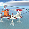port crane / floating - 2200 T