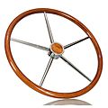 power-boat steering wheel / teak - Ø 600 mm | TYPE C