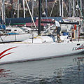 racing sailboat / open transom / with tiller steering / serial - YOUNG 30