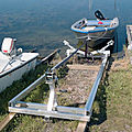 rail system boat lift - Alutrack LIGHT