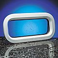 rectangular portlight / for boat - ATLANTIC - THIN VALANCE