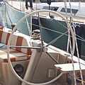 sailboat helm wheel / Aluminium - MAXI