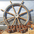 sailboat helm wheel / classic - BELLA LUCIA
