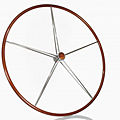 sailboat helm wheel / teak - Ø 1200 mm | TYPE A