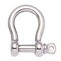 sailboat shackle / moving head / forged / stainless steel - EUROPEAN
