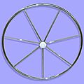 sailboats helm wheel / stainless steel - WHS SERIES