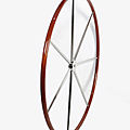 sailboats helm wheel / wooden made - Ø 1200 mm | TYPE B