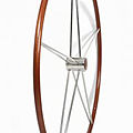 sailboats helm wheel / wooden made - Ø 1200 mm | TYPE A