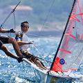 double sailing dinghy / asymmetric spinnaker - NAUTICA 450