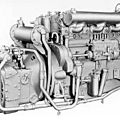 ships engine / medium speed / auxiliary / diesel - 74 CTAG (182 -> 200 KW @ 1500 RPM)