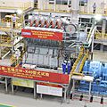 ships engine / propulsion / low speed / diesel - X40 (4550 -> 9080 KW @ 124 -> 146 RPM)