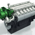 ships engine / propulsion / medium speed / diesel - V(DZ) SERIES (4000 KW @ 720 -> 1000 RPM)