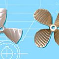 ships propeller / fixed pitch / custom-made - 4J