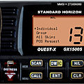 ships radio / marine / VHF - STANDARD HORIZON GX1500S