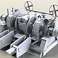 and ships windlass - HORIZONTAL