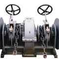ships windlass / hydraulic / double drum - HORIZONTAL