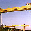 shipyard crane / overhead traveling - UNDERHUNG