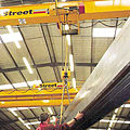 shipyard crane / overhead traveling - SINGLE GIRDER
