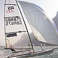 single-handed sailing dinghy / skiff / asymmetric spinnaker / handed single trapeze - RS 700