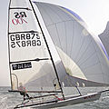 single-handed sailing dinghy / skiff / asymmetric spinnaker / handed single trapeze - RS700