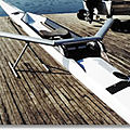 single sculls rowing-boat / detachable - 3 PIECE RACING