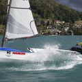 skiff sailing dinghy / single-handed / asymmetric spinnaker - D-ONE