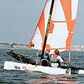 spinnaker sport catamaran - TOPAZ 12 CAT